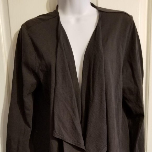 Bit & Bridle Black Open Cardigan Sz M - Picture 1 of 4